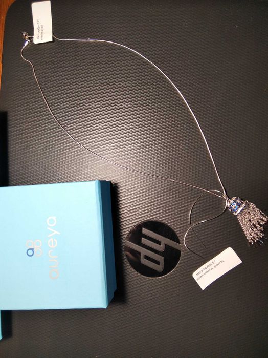 Цепочка с кулоном из серебра 925 пробы от Aureya