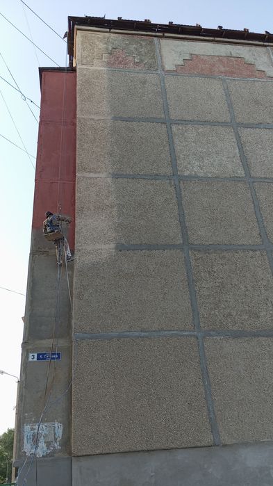 Фасадные работы краска