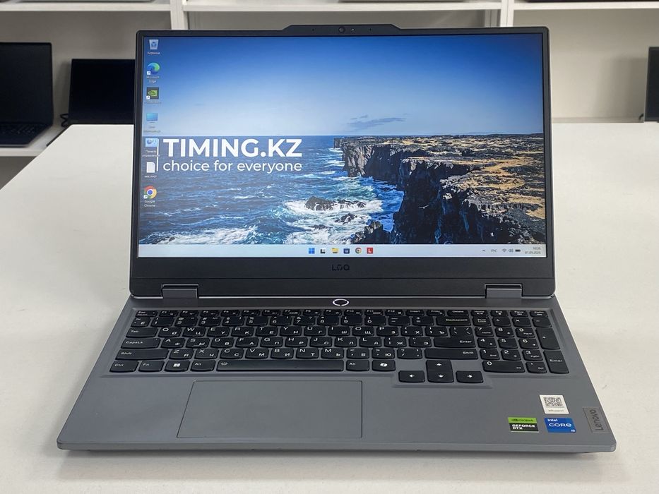 Игровой ноутбук Lenovo LOQ - Core i5-12450HX/16GB/SSD 512/RTX 3050
