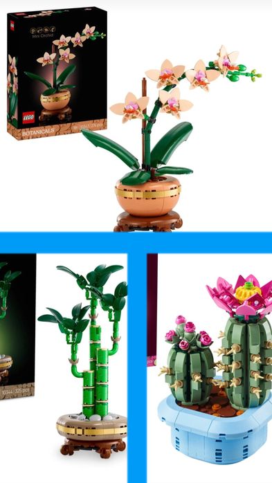 Lego botanicals si diferite