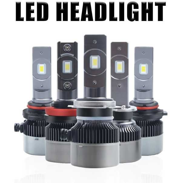 R9 Диодни LED крушки за фарове/халогени H1,H3,H4,H7,H8,H11,HB3,HB4