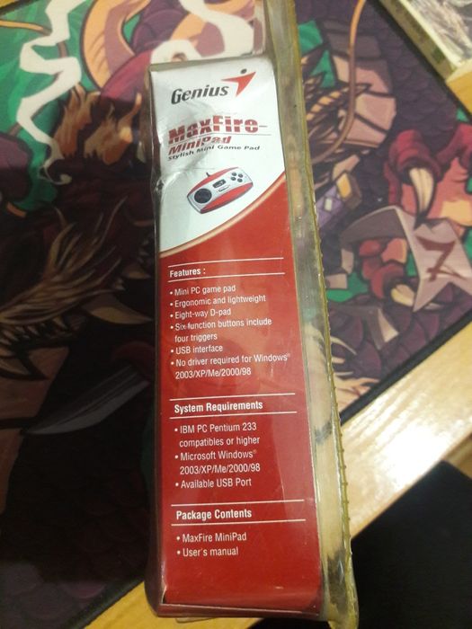 Джойстик Genius MaxFire Mini Game pad, рарите.