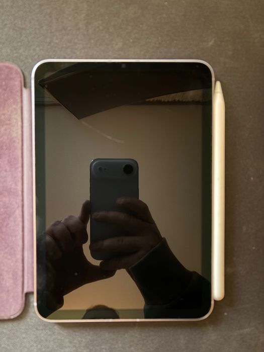 Apple iPad mini 6 8.3" (2021), Cellular 64 GB + Apple Pencil + Калъф