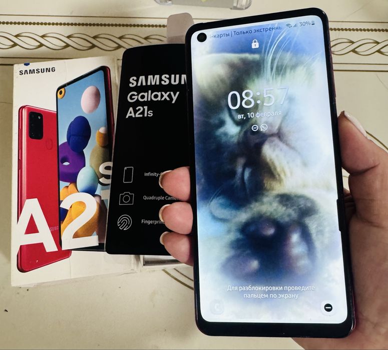 Продаю самсунг а 21s 64 гб в хорошем состоянии  все как на фото