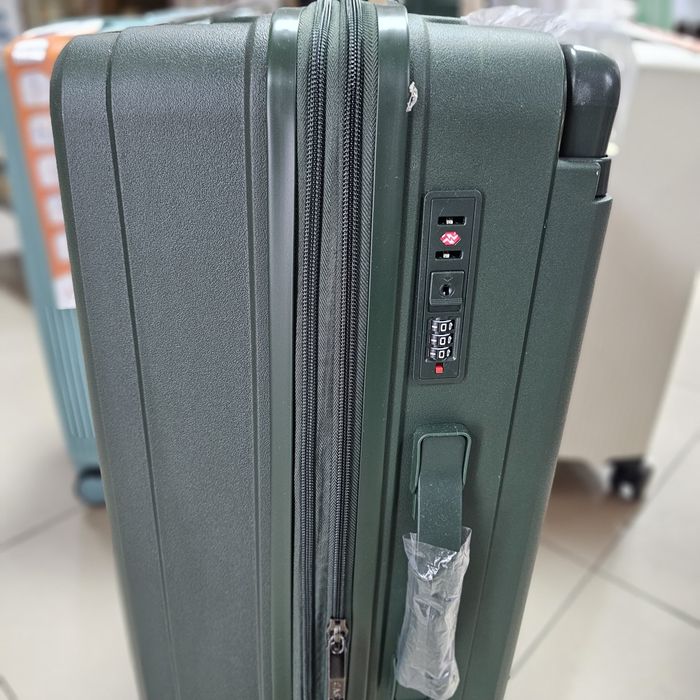 NOU Troler 65cm, verde army, polipropilenă 100%