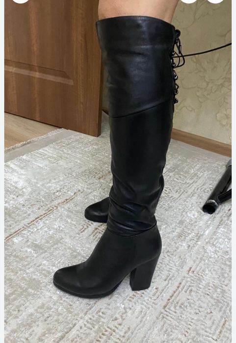 Продам сапоги ботфорты