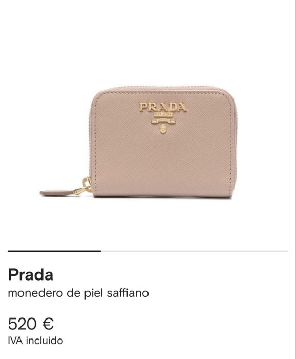 Portofel prada beige