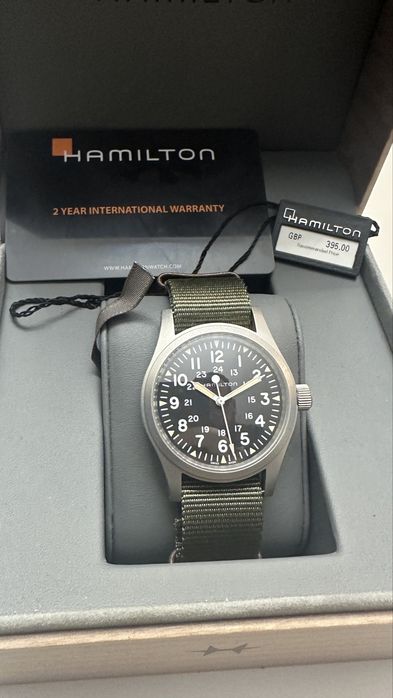 Часовник Hamilton Khaki Field 38mm - ръчен