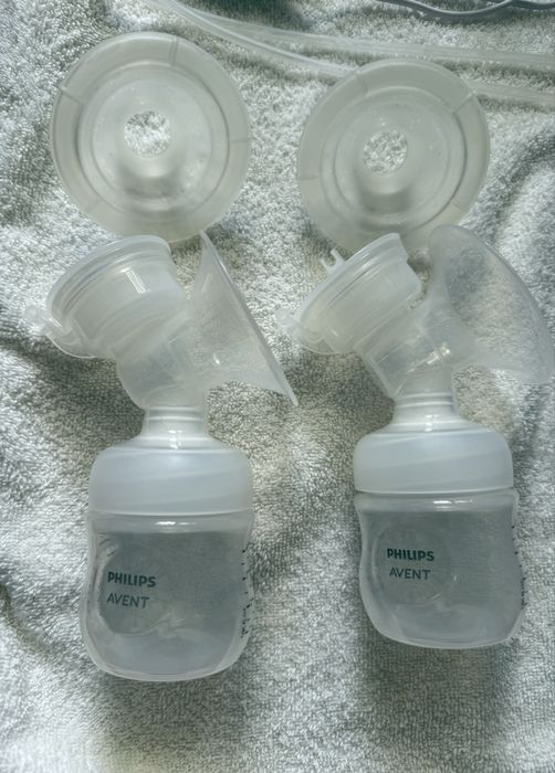 Philips Avent Double Electric Breast Pump Advanced + ПОДАРЪК 40 бр. торбички за съхранение на кърма