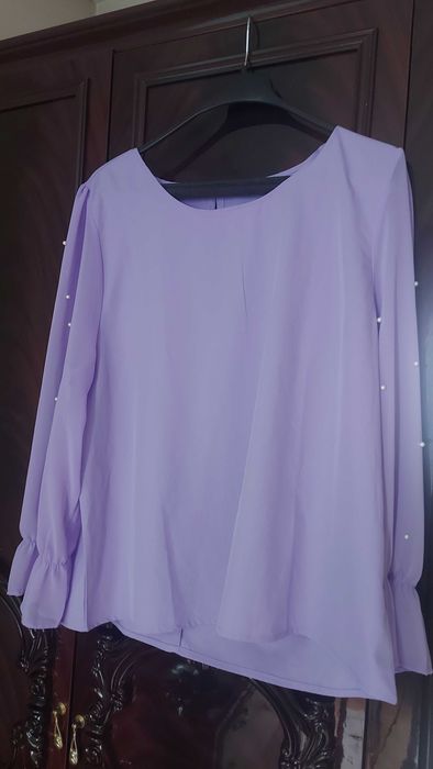 Нова красива дамска  блуза в лилаво