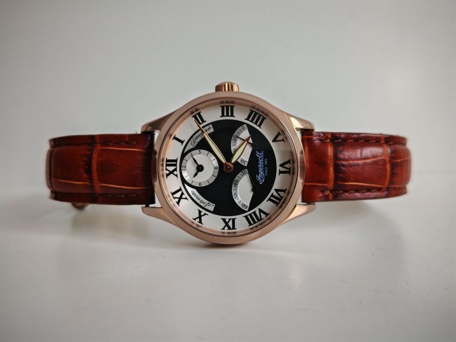 Ceas automatic INGERSOLL Retrograde Dual Time GMT