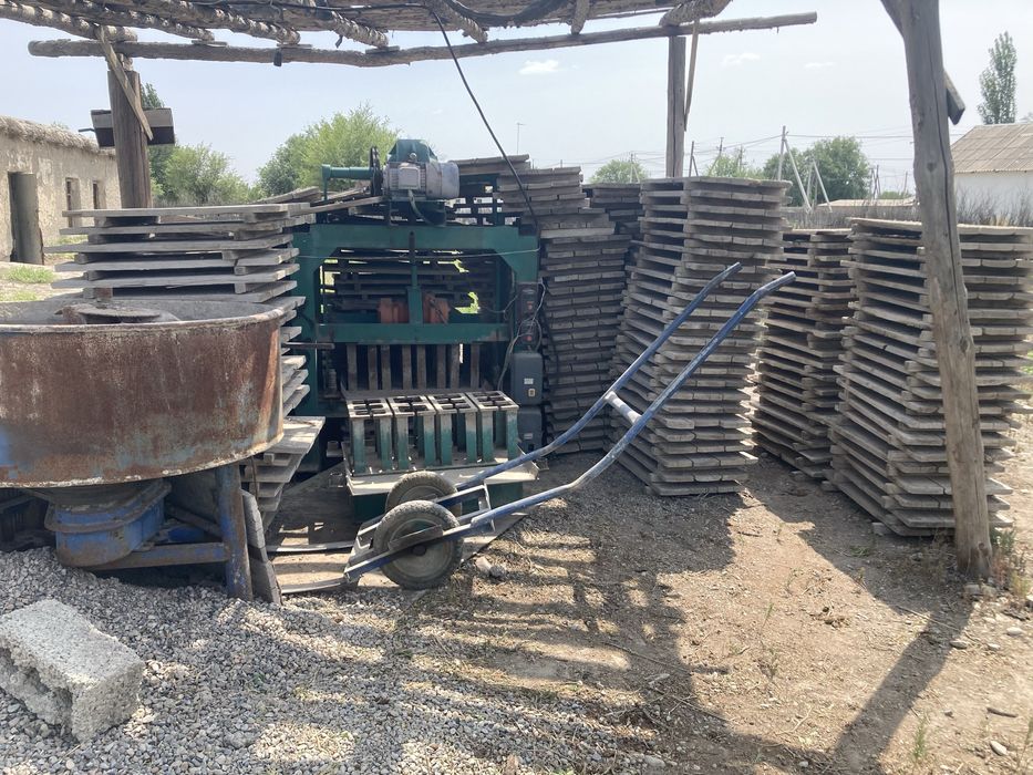 Шлакаблочный станок