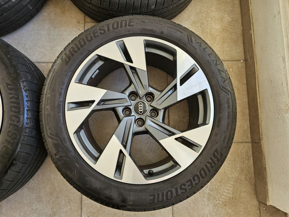 Jante Audi Originale R20 + Cauciucuri vara 225 50 20