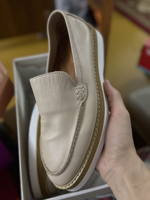 Лоферы женские натуралка