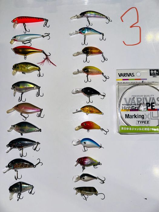 Ултра лайт и лайт воблери подбрана селекция