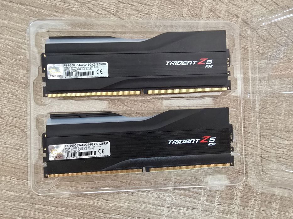 DDR5 32GB(2x16GB) GSKILL 6600mhz CL34