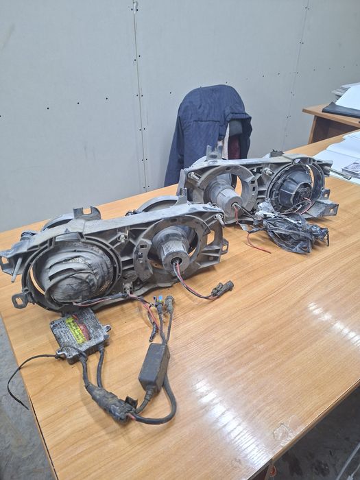 Глушитель ремус и фара лед