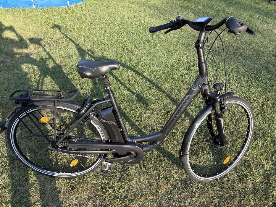 Bicicletă electrică Kalkhoff Allround Agattu, 8 viteze, frâne hidraulice, 30 km/h, Germania