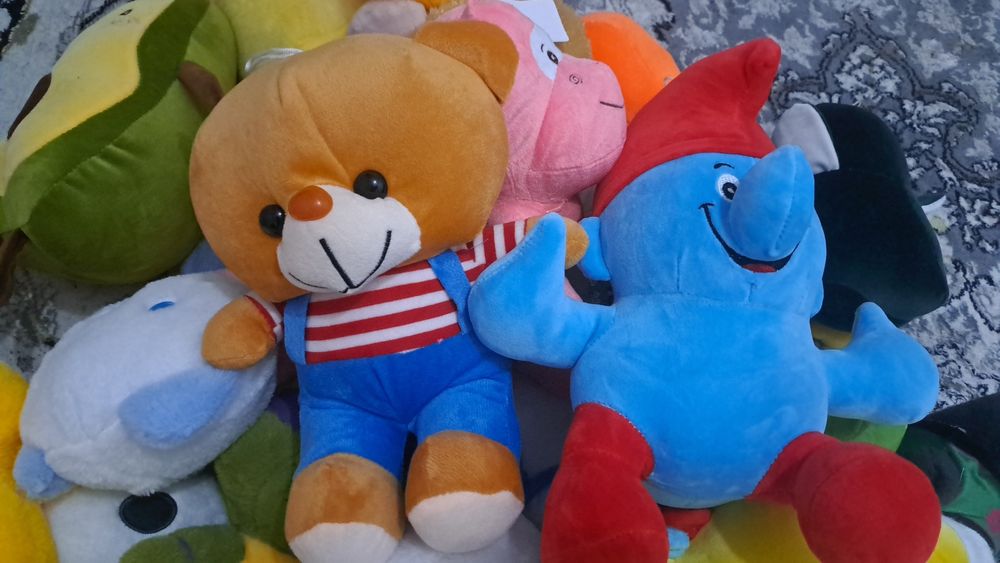Мягкие игрушки новые разные размеры
