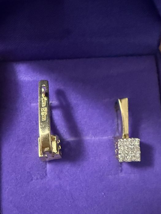 Бриллиантовые серьги