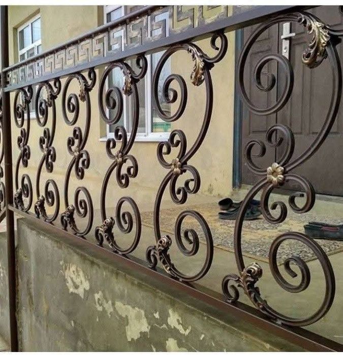 Balustrada din fier forjat