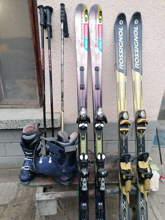 Ски rossignoll Salomon обувки и щеки
