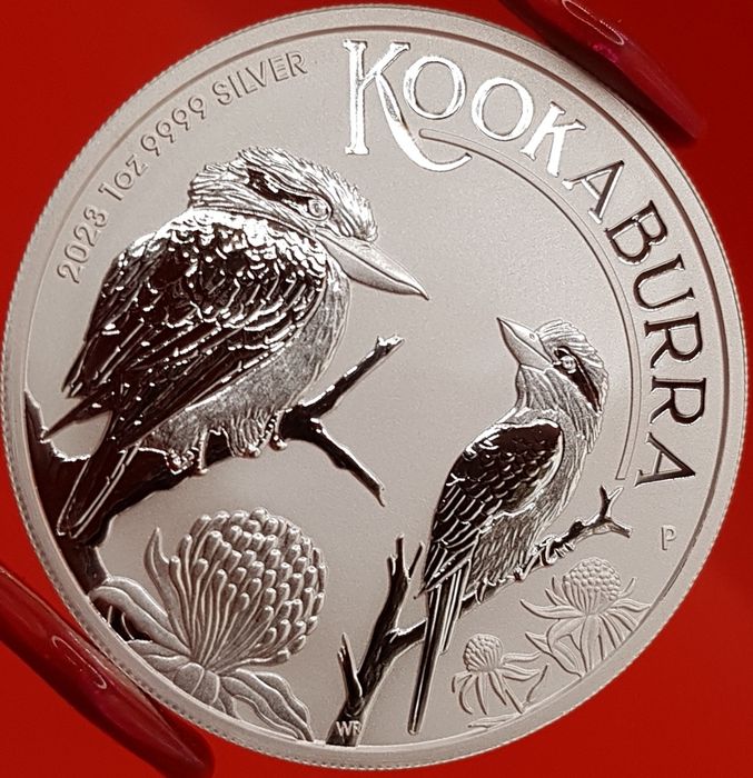 Kookaburra 1990 - 2026 monede lingou argint 999