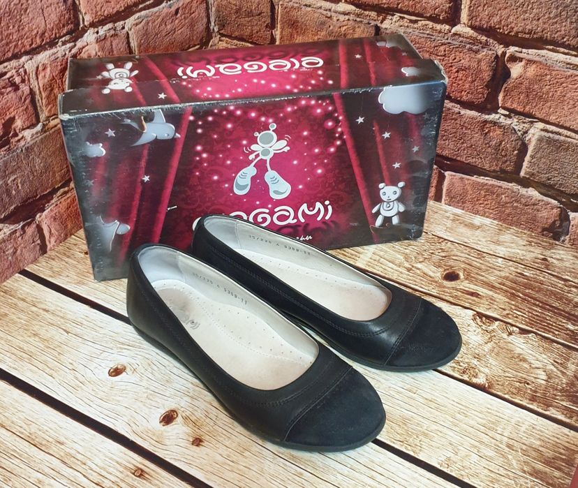 Туфли школьные кожаные