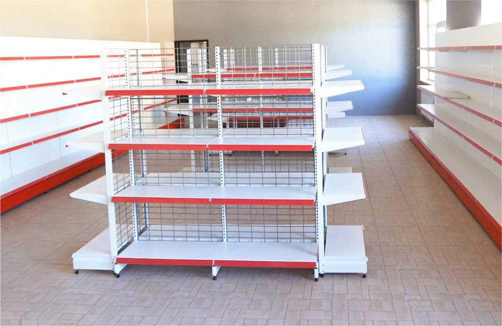 Стелажи металлические экономичные, торговый стилаж, савдо стелаж