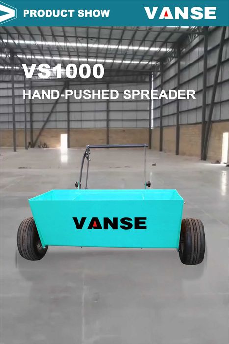 Тележка-рассеиватель топинга, сыпучих материалов