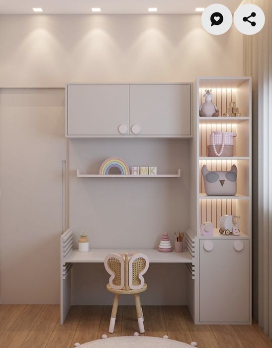 Birou modern pentru copii.