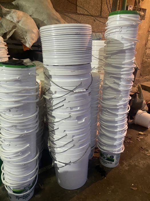 Ведра из под майонеза