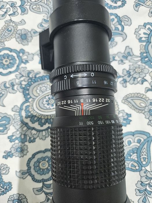 Объектив DigitalMate HD/MC Preset f/8 + переходник Nikon