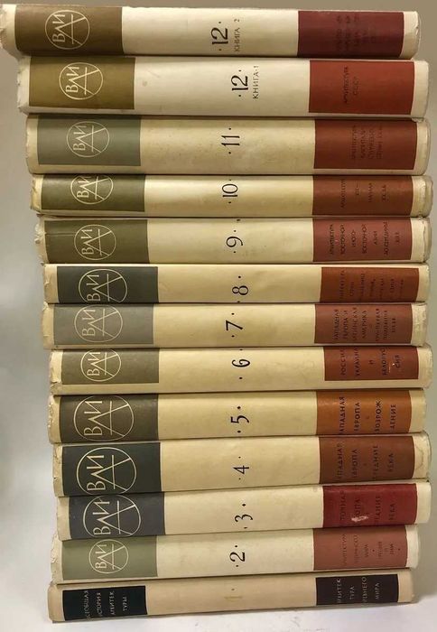 Всеобща история на архитектурата на руски. 9 тома.