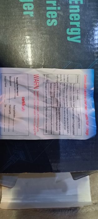 Чисто нова Батерия за кемпер или каравана