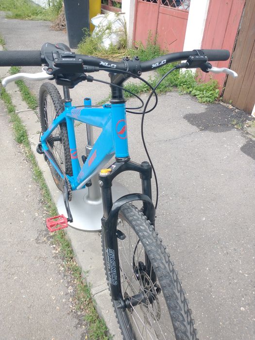 Bicicleta MTB Giant si Carrera Fury (furca RockShox Tora, SRAM X-7, cadru L, M