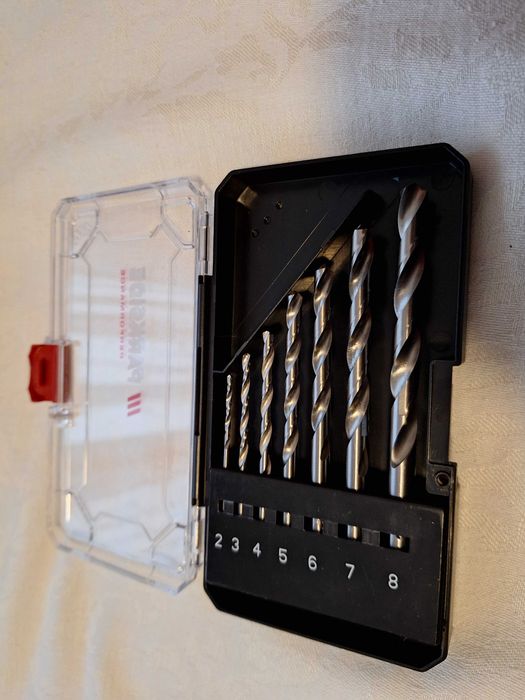 Set de burghie pentru metal de la Parkside