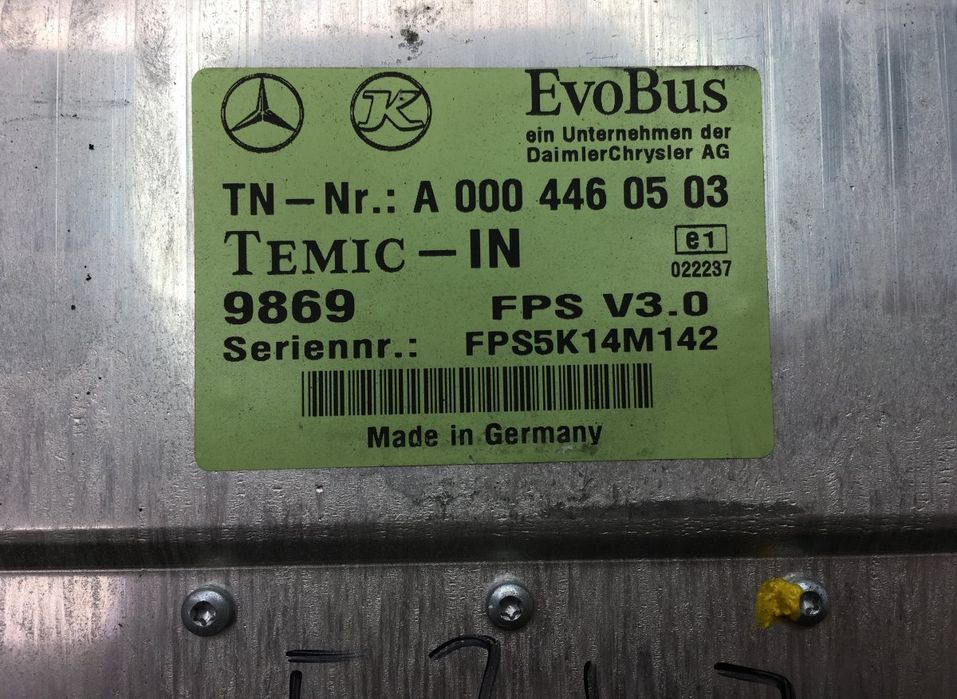 0004460503 Unități de control, Altele TEMIC Bus II (1996-) MERCEDES-BENZ