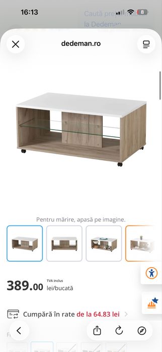 Vand mobila de living