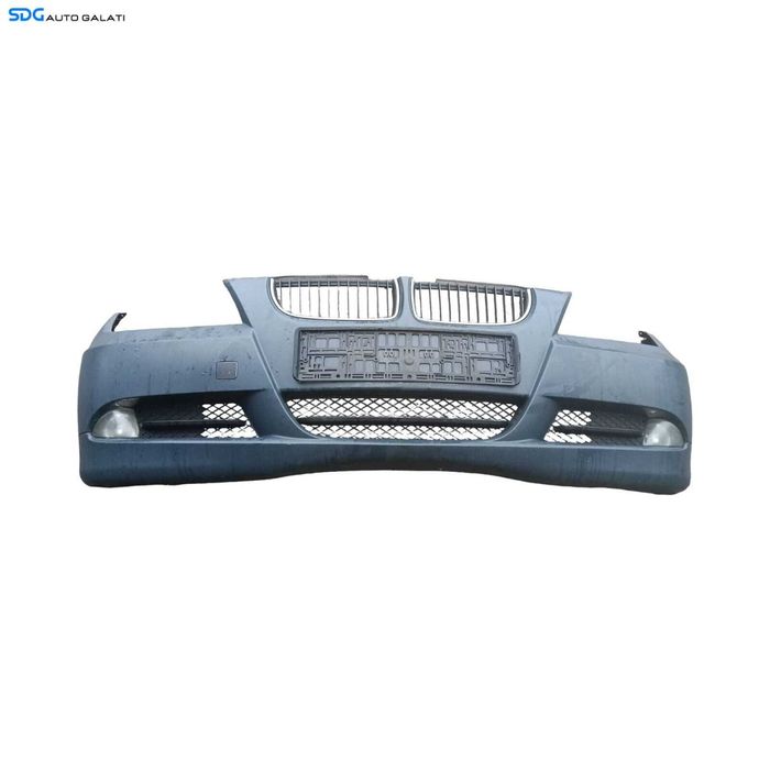 Bara Spoiler Fata cu Grile si Proiectoare BMW Seria 3 E90 NFL Non Facelift 2004 - 2007 [M9671]