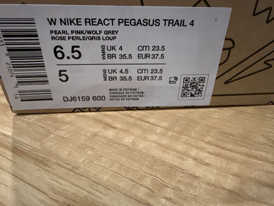 Nike React Pegasus trail 4
