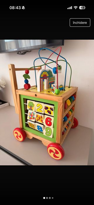 Antemergător educațional și interactiv