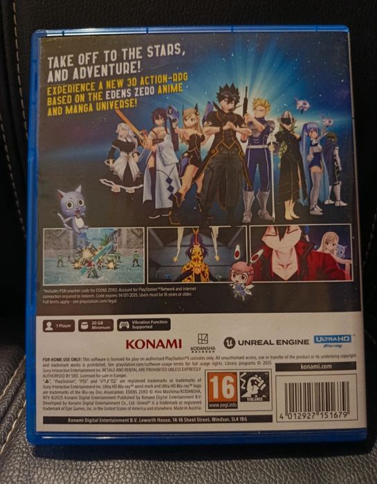 Edens Zero [Day One Edition] PS5