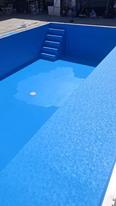 Montaj /sudat  liner piscina