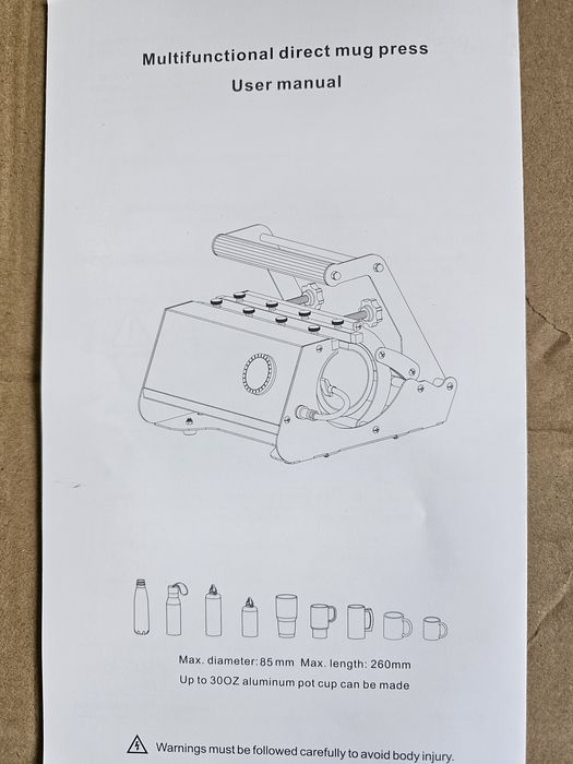 Мултифункционална преса FREESUB за сублимиране!