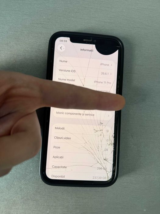 iPhone 11 Pro -256Gb ( placa buna ) FMI off