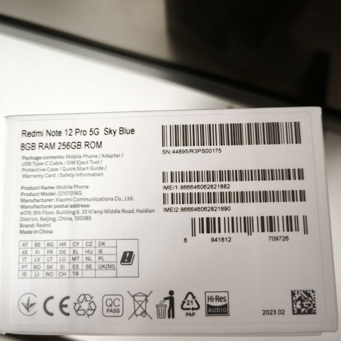 Xiaomi Redmi 12PRO  5G aproape nou