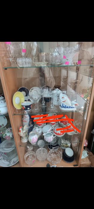 Посуда СССР фарфор, керамика, стекло, хрусталь