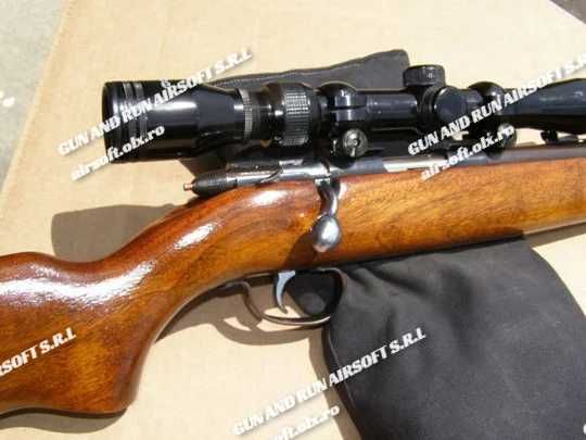 Carabină Airsoft Full Metal Modificata - Pusca PACHET COMPLET~ Muniție