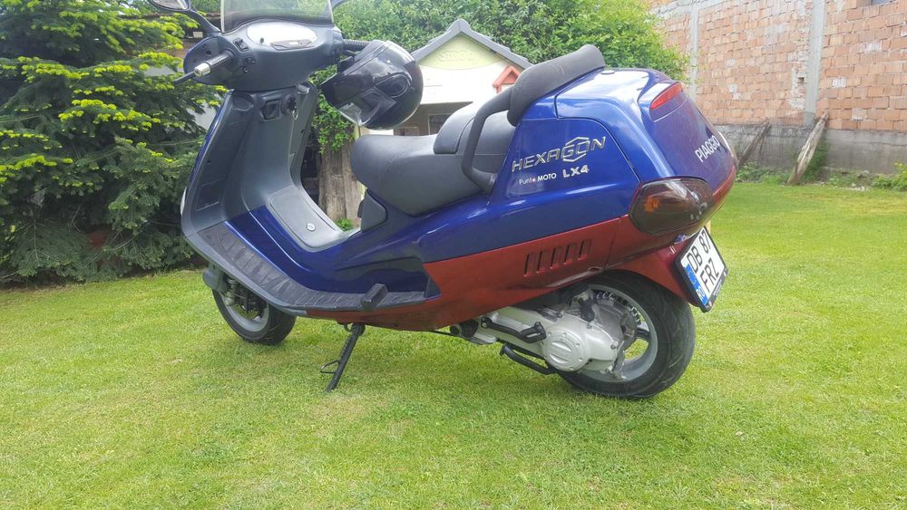 Vand scooter Piaggio Hexagon 125cm.